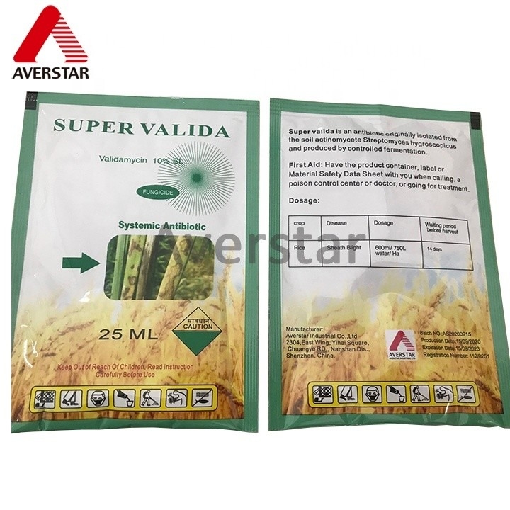 فاليداميسين مبيد الفطريات Jinggangmycin 10% SL 60%TC مع فاليداميسين ورقم CAS 37248-47-8